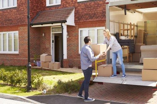 Commercial moving team planning a business relocation in Biggin Hill