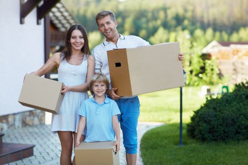 Secure and insured van move in Bigginhill with trained staff