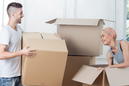 Van transport for furniture and boxes in Bigginhill