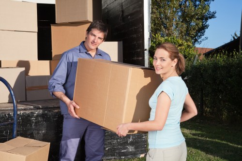 Packing and furniture loading for a Bigginhill house move