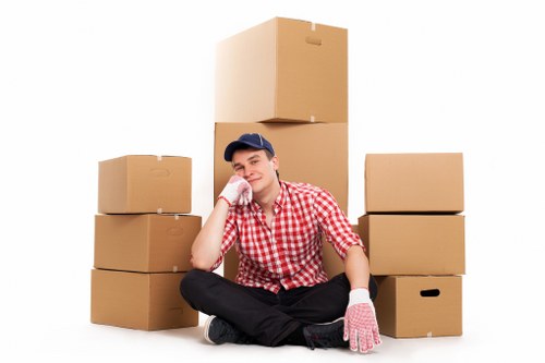 House removal service supporting a home move in Bigginhill